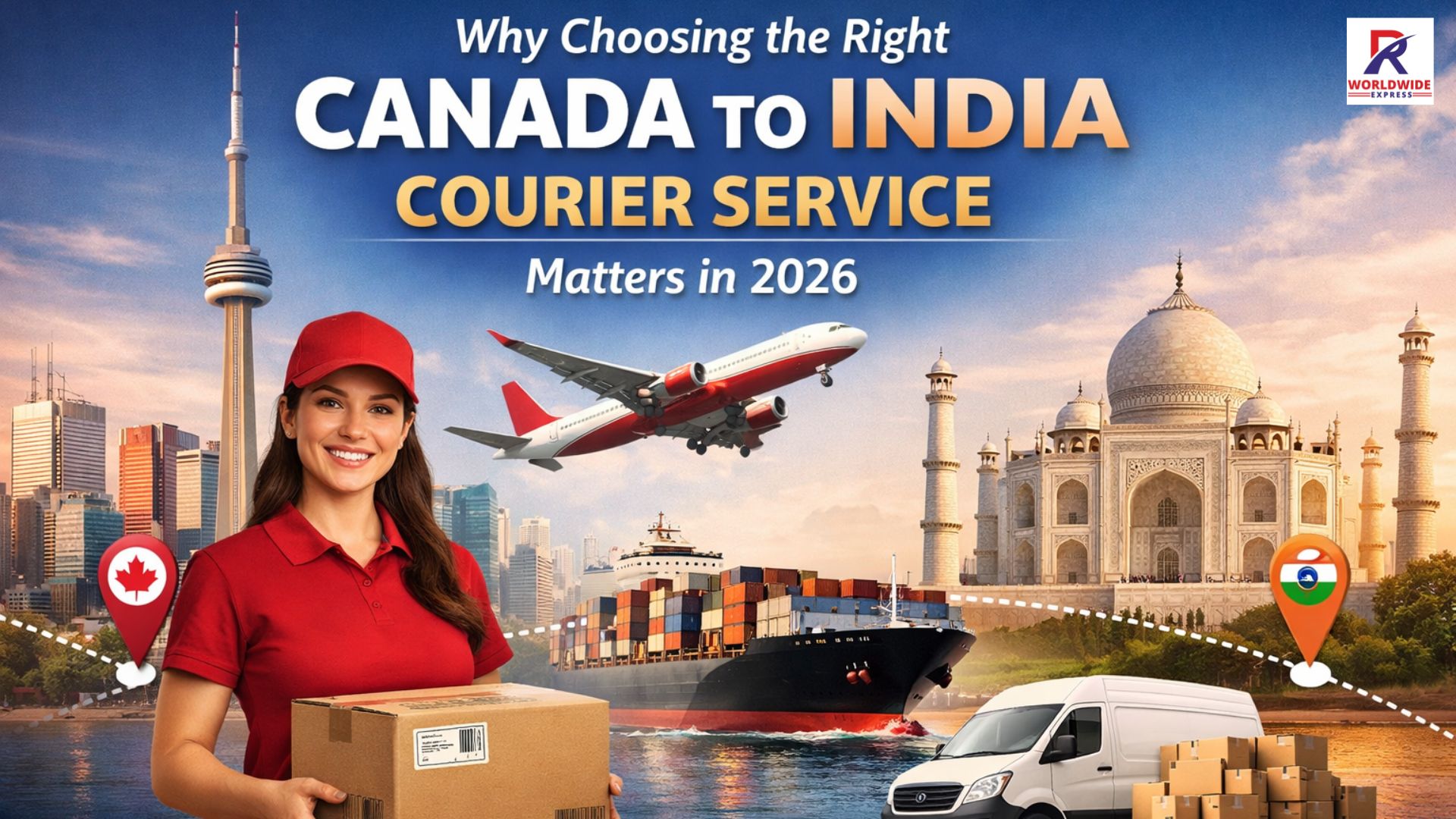Why Choosing the Right Canada to India Courier Service Matters in 2026